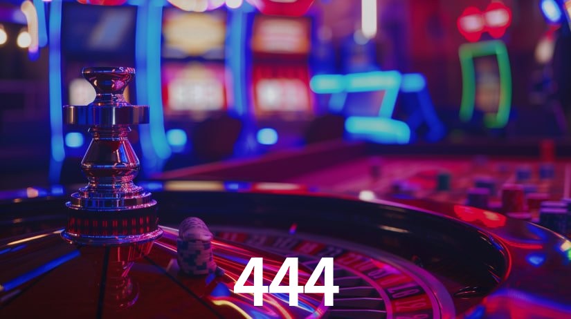 444: Jogos de Caça-Níqueis-Altas Recompensas, Roleta-Velocidade, Blackjack-Desafios Máximos